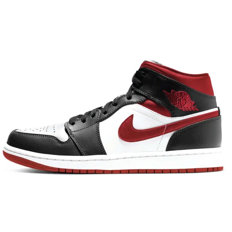 Air Jordan 1 Mid Metallic Red