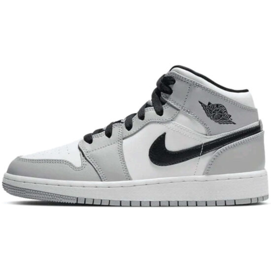 Air Jordan 1 Mid Light Smoke Grey GS | jordan 1 mid light smoke grey gs