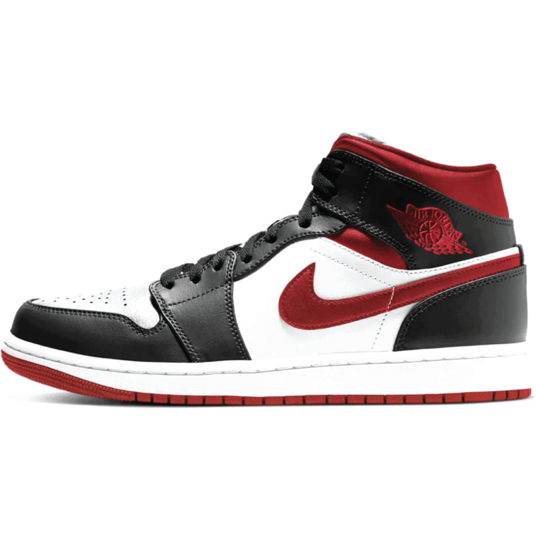 Air Jordan 1 Mid Metallic Red
