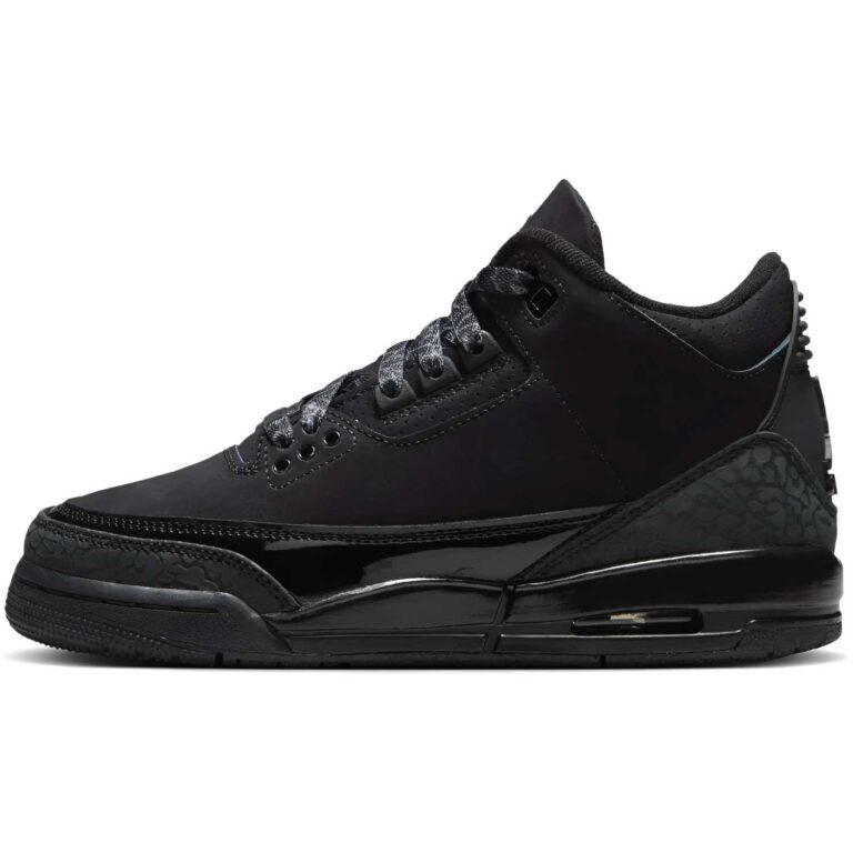 Air Jordan 3 Retro GS 'Black Cat'