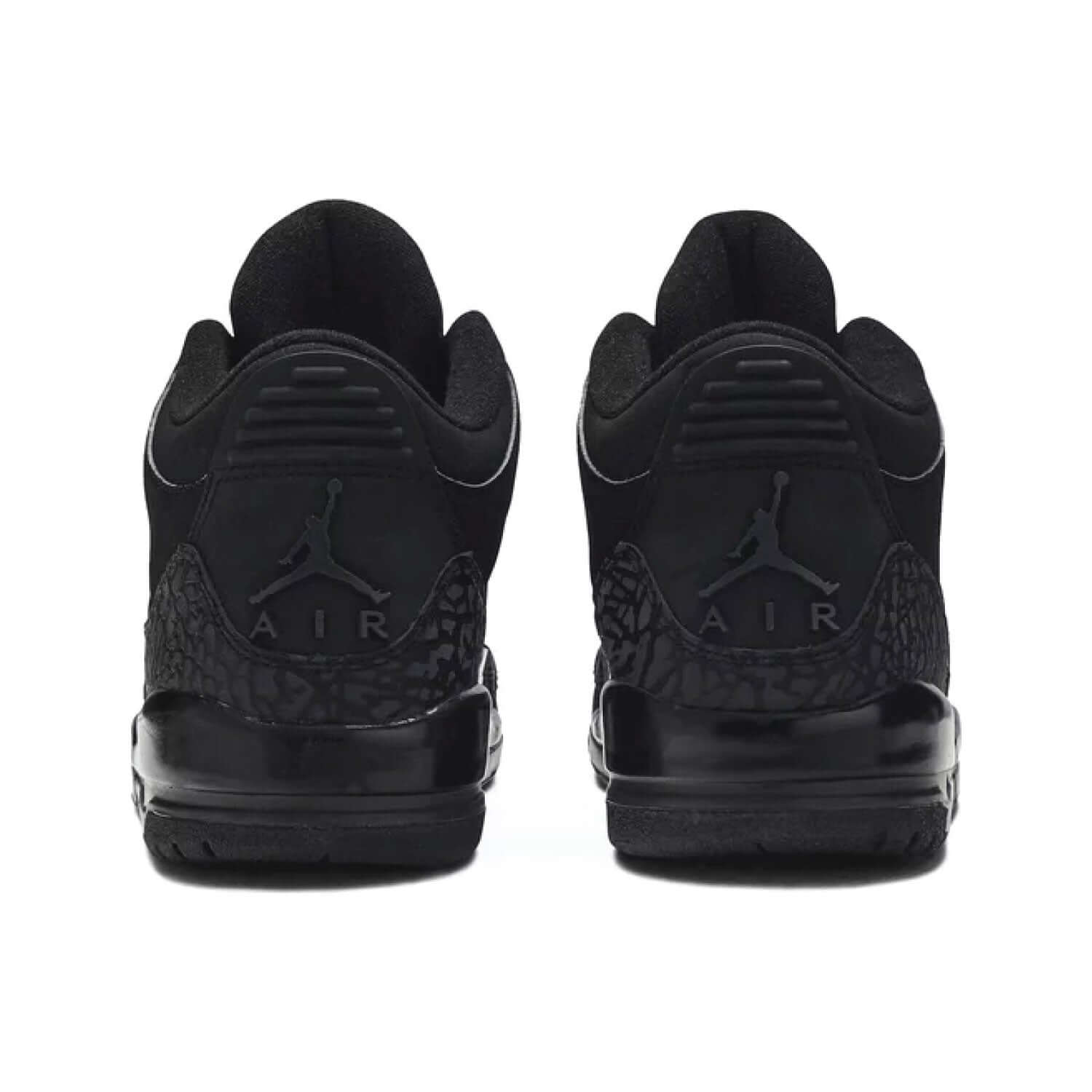 This is the backside shoe of Air Jordan 3 Retro 
