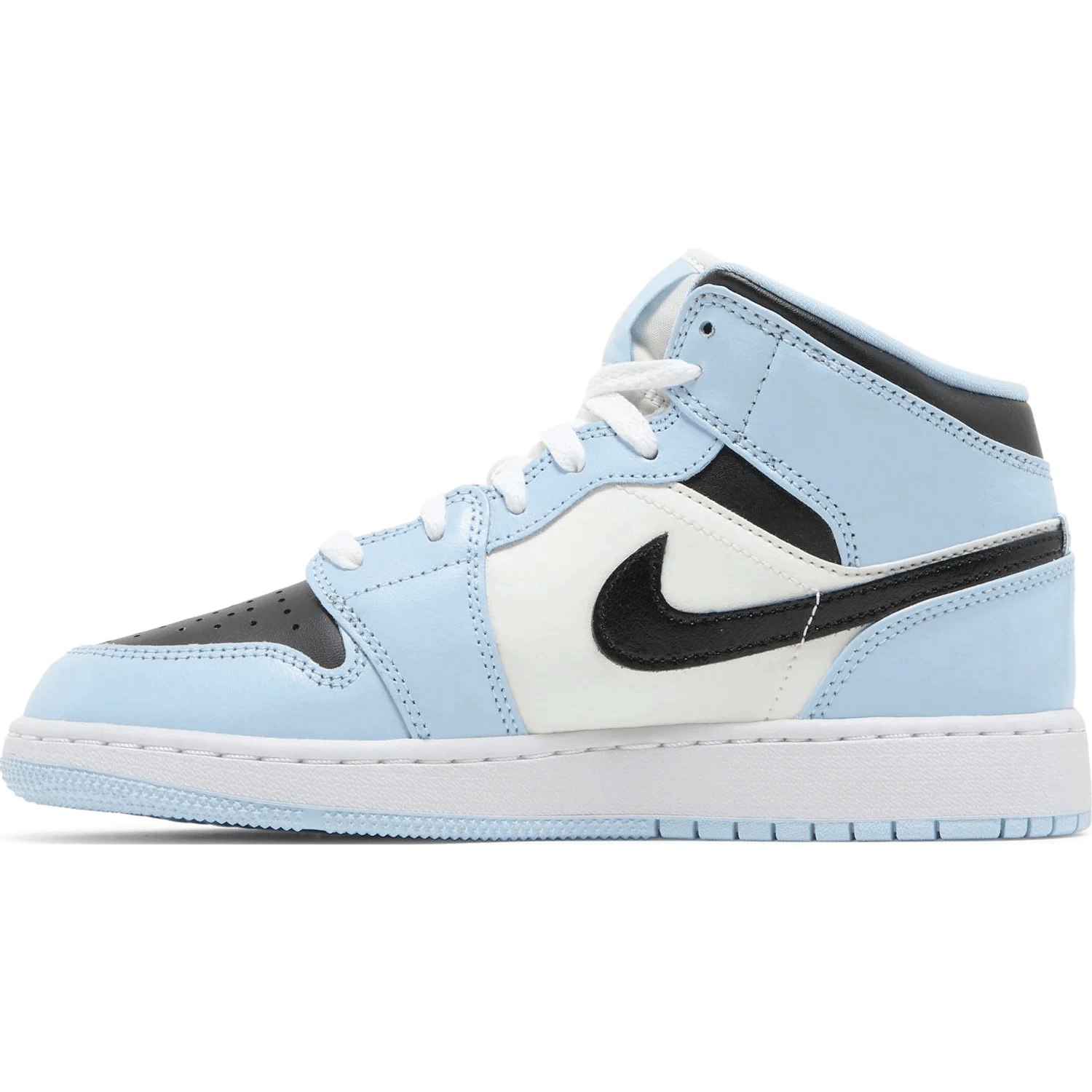 nike air jordan 1 mid , ice blue , nike air jordan 1 mid gs ice blue ,, air jordan 1 gs ice blue , women