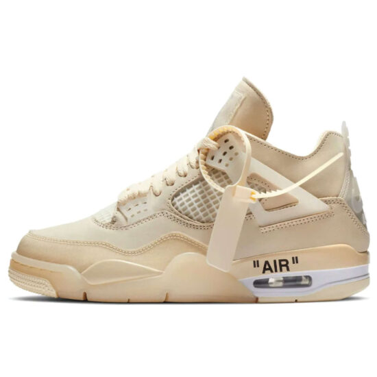Jordan 4 Off-White Sail - Image 1