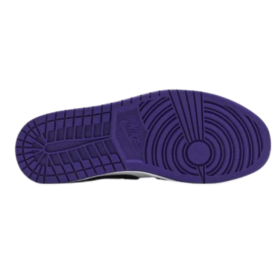 jordan 1 court purple , air jordan 1 , jordan ones , Air Jordan 1 Retro High OG , White & Court Purple , premium leather , Nike Swoosh , Air Jordan wings logo , high-top design cushioned midsole   rubber outsole , sneakerhead , Michael Jordan legacy  
