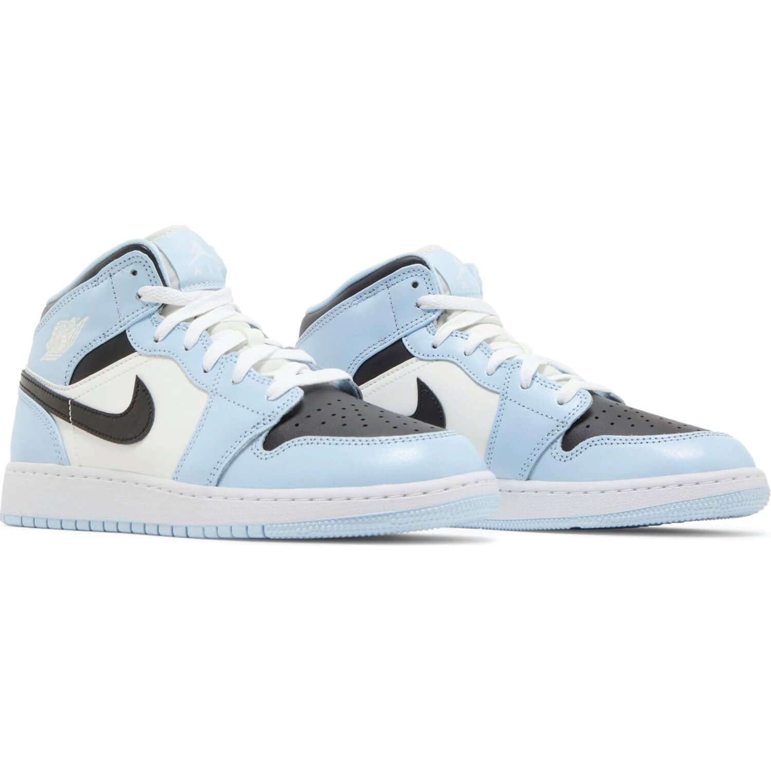 nike air jordan 1 mid , ice blue , nike air jordan 1 mid gs ice blue ,, air jordan 1 gs ice blue , women