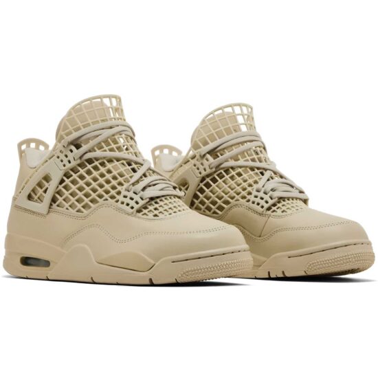 Wmns Air Jordan 4 Retro 'Net - Metallic Gold' - Image 4