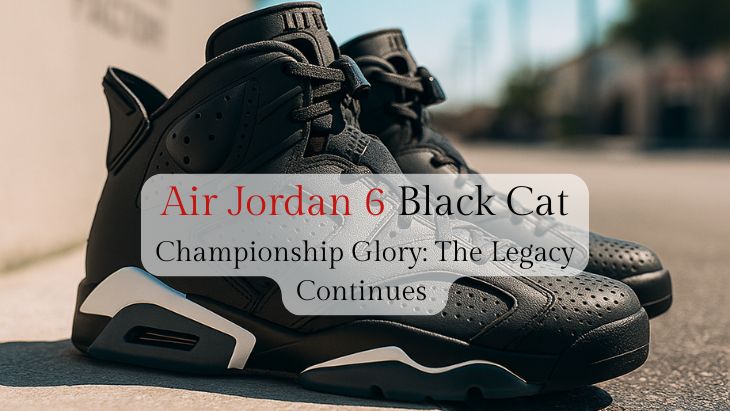 Air Jordan 6 – Championship Glory: The Legacy Continues with Trainers Factory