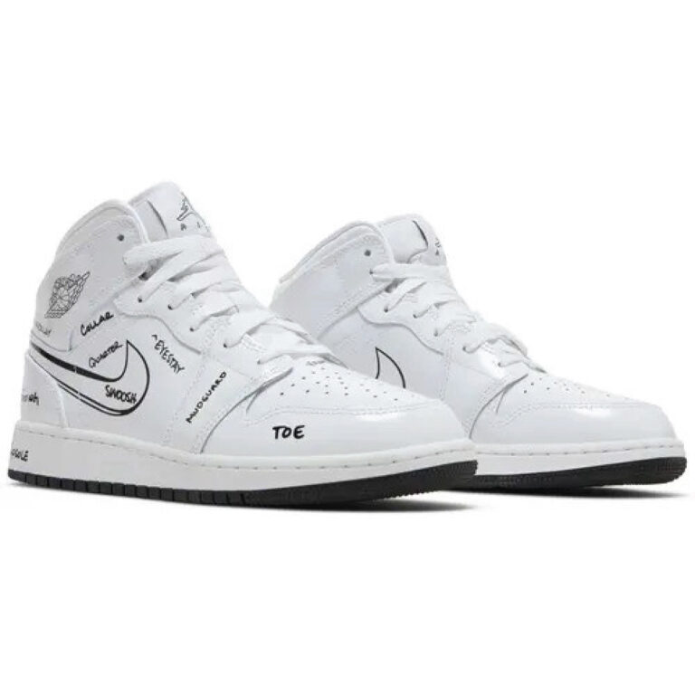 Air Jordan 1 Mid GS “Schematic”