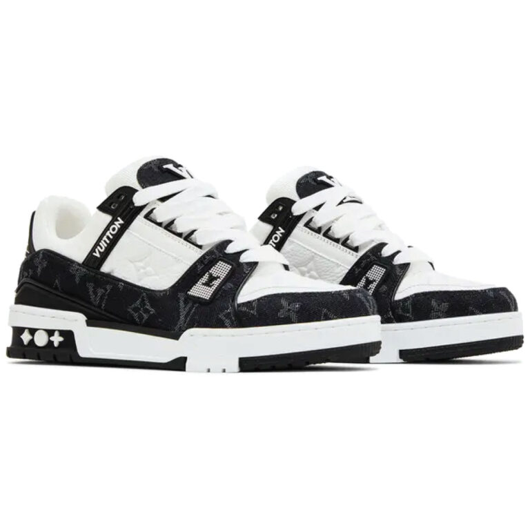 Louis Vuitton Trainer ‘Denim Noir’ Black White